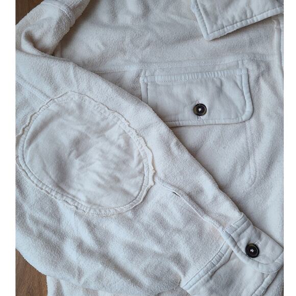 Free People NEW Ruby Jacket Champagne Dreams Womens Shacket Jacket Medium NWT - Picture 11 of 13